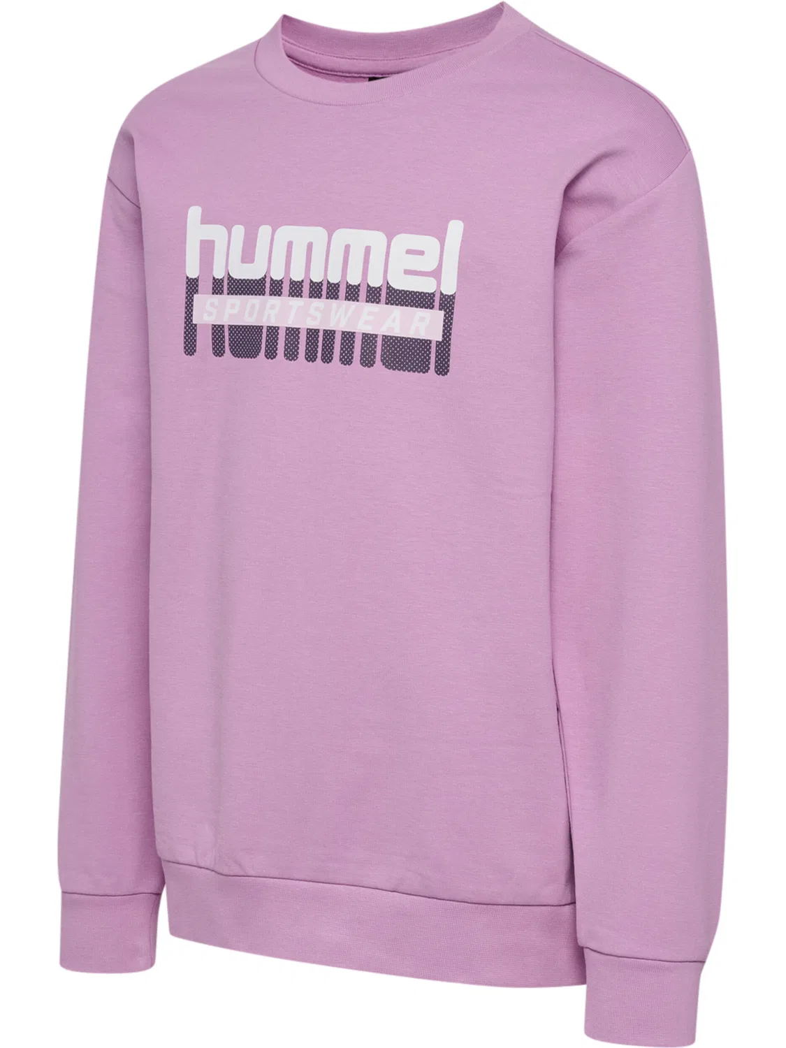Детский свитшот с круглым вырезом Hmltukas Hummel, Traubenlila Helllila — фото 2