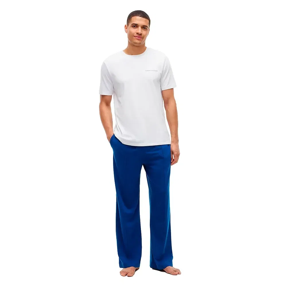 Мужские пижамные штаны из модального хлопка Tommy hilfiger, Blue — фото 4