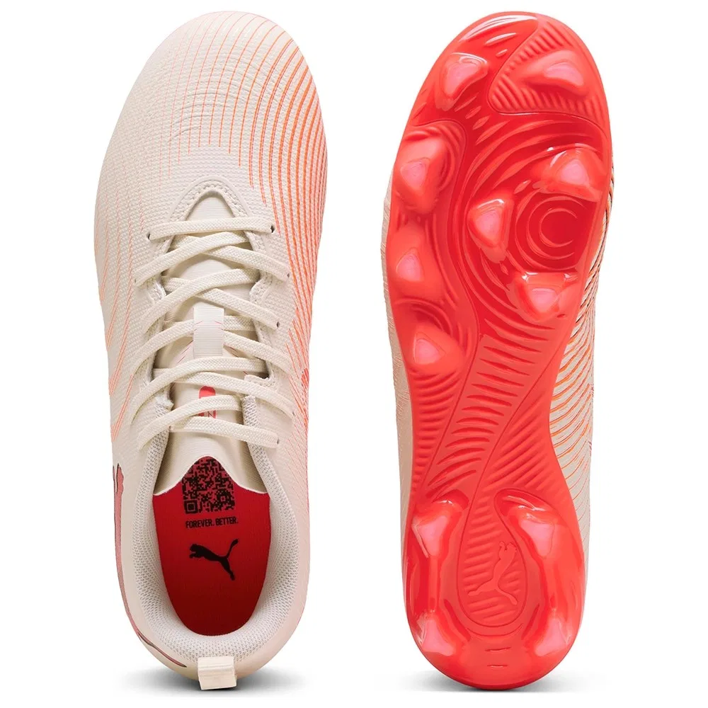 Детские футбольные бутсы Future 9 Play Fg/Ag Jr, Beige Puma — фото 3