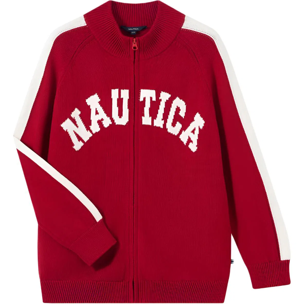 Детский свитер с V-образным вырезом Nautica, Red