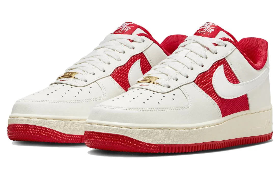 Кроссовки Nike Air Force 1 Low '07 LV8 Athletic Department Sail University Red — фото 3