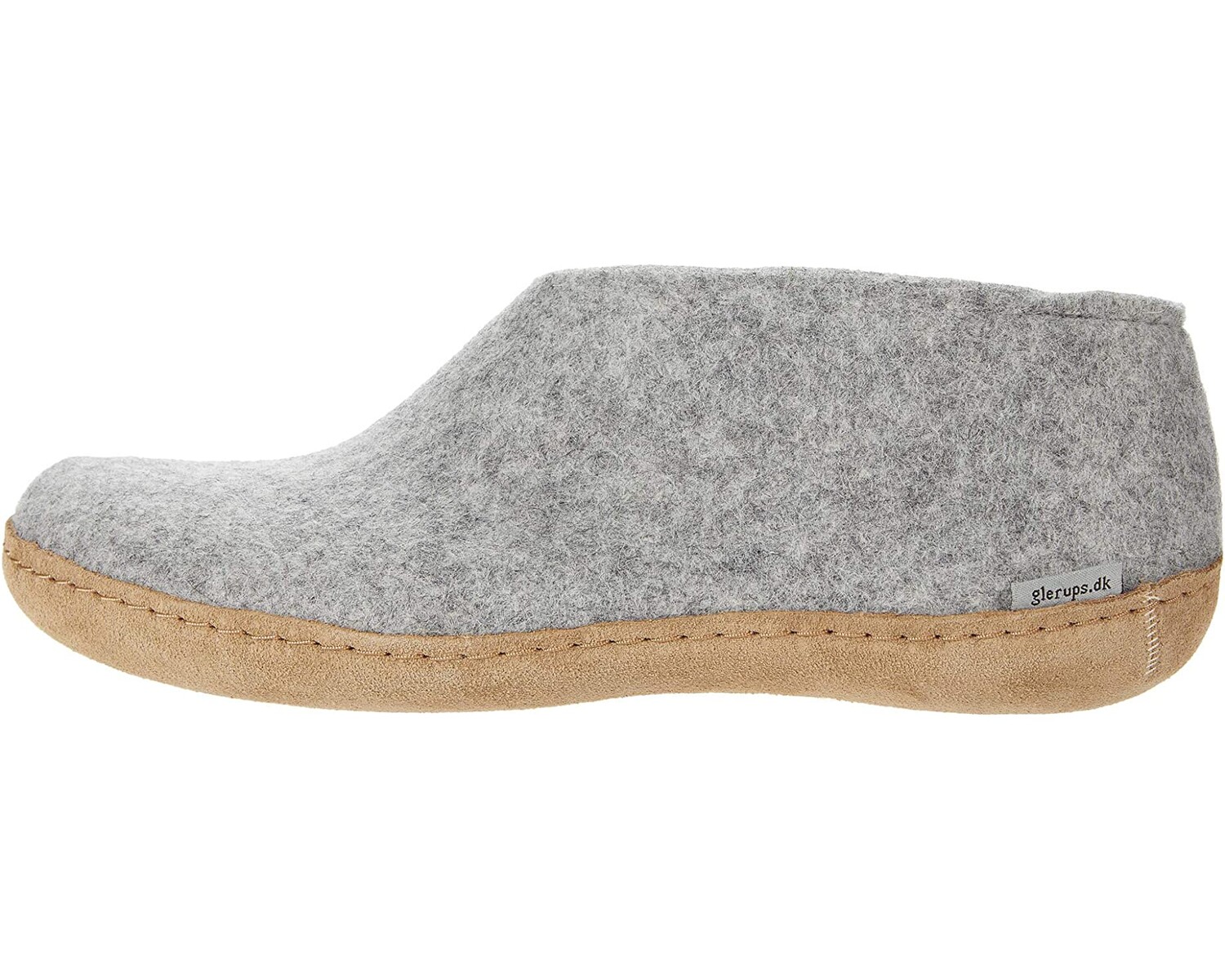 

Слипперы Wool Shoe Leather Outsole Glerups, серый