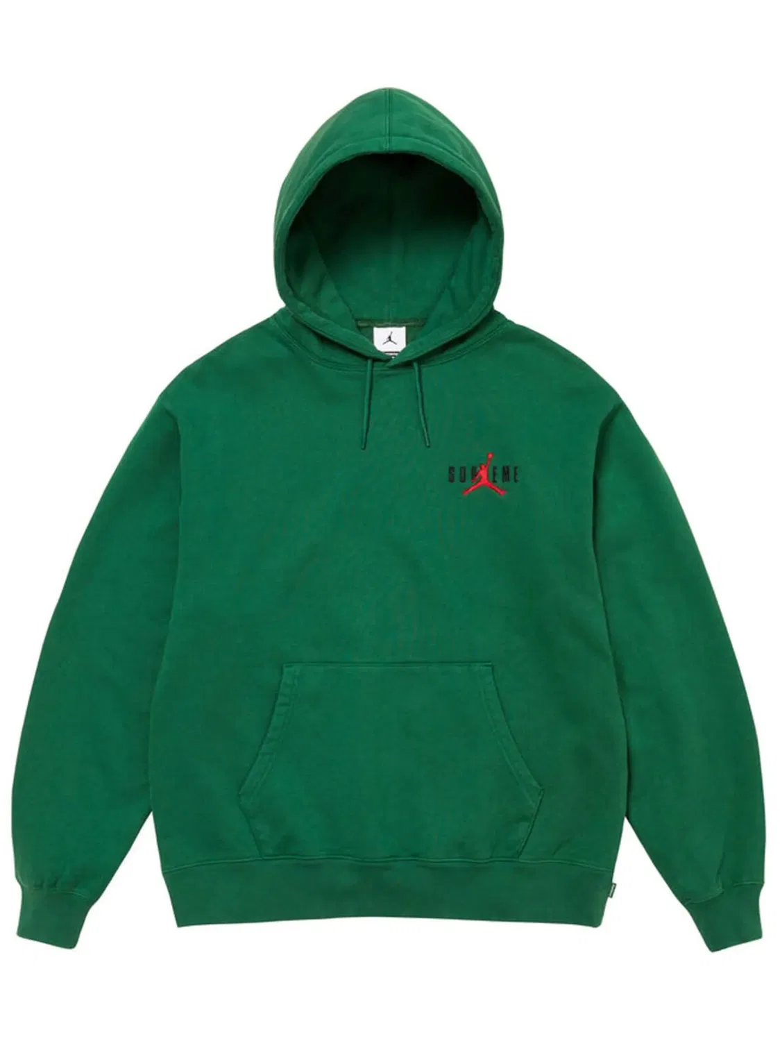 Худи x Jordan Supreme, зеленый