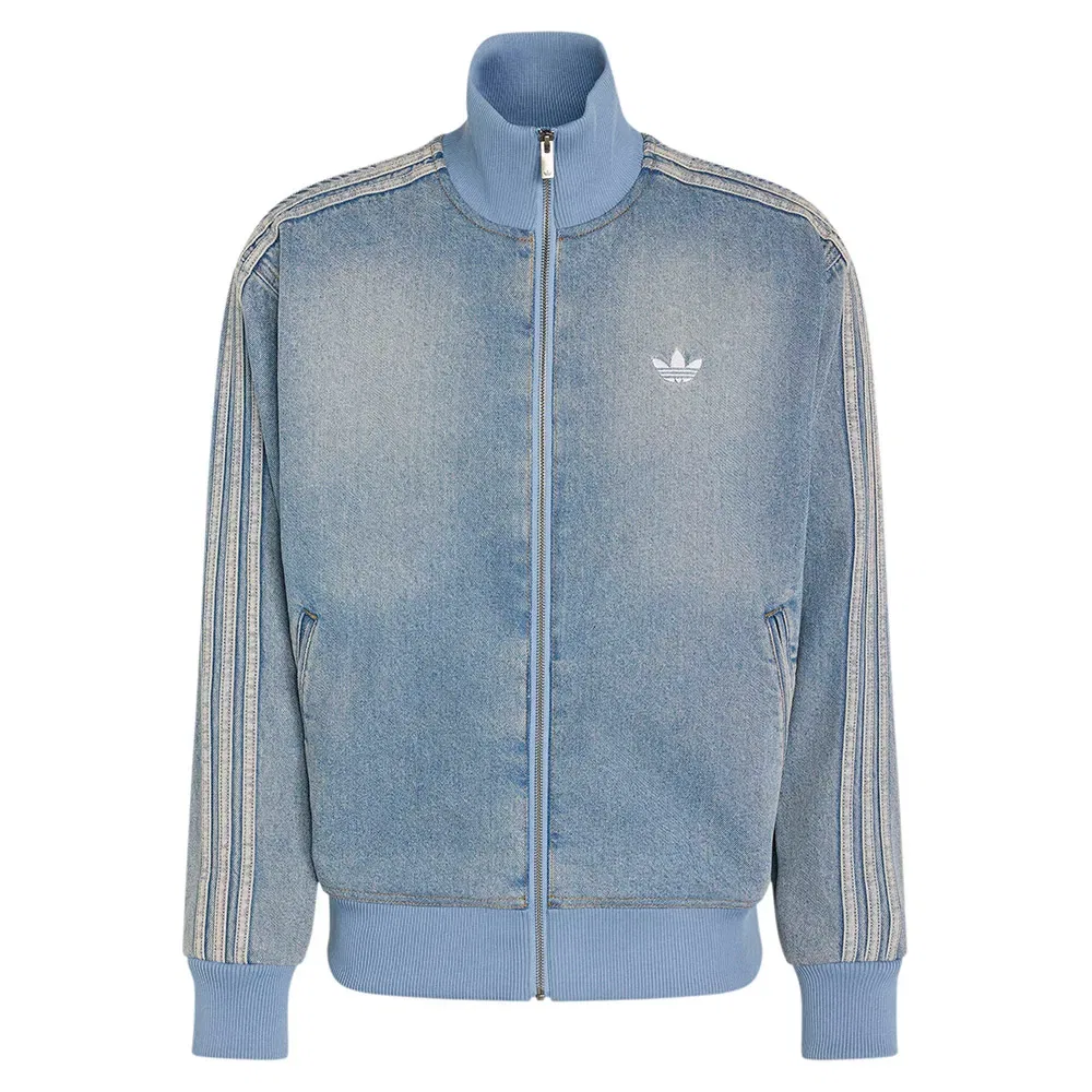 Куртка джинсовая Firebird Adicolor Adidas Originals, синий — фото 3