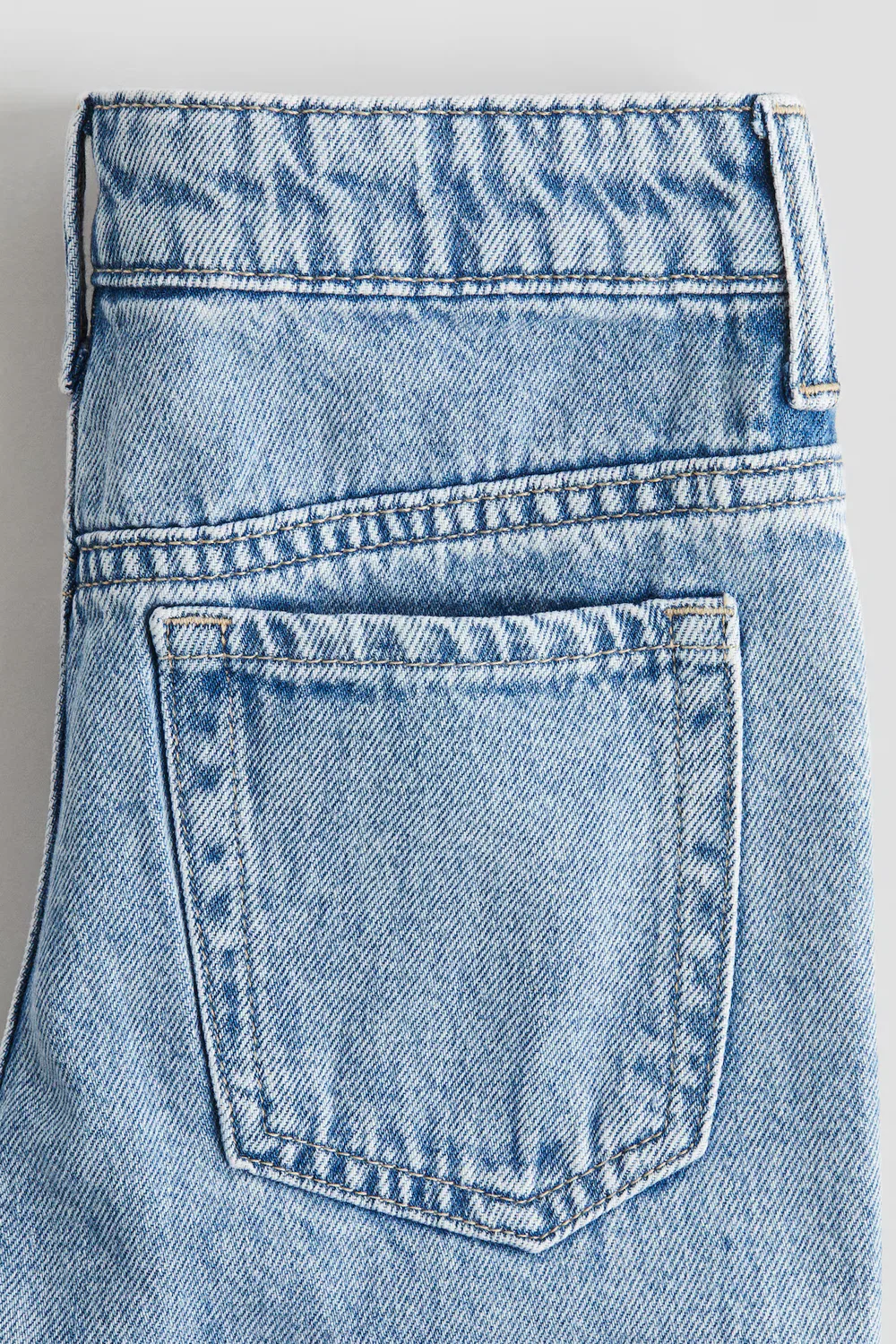 Свободные джинсы H&M, Light Denim Blue — фото 2