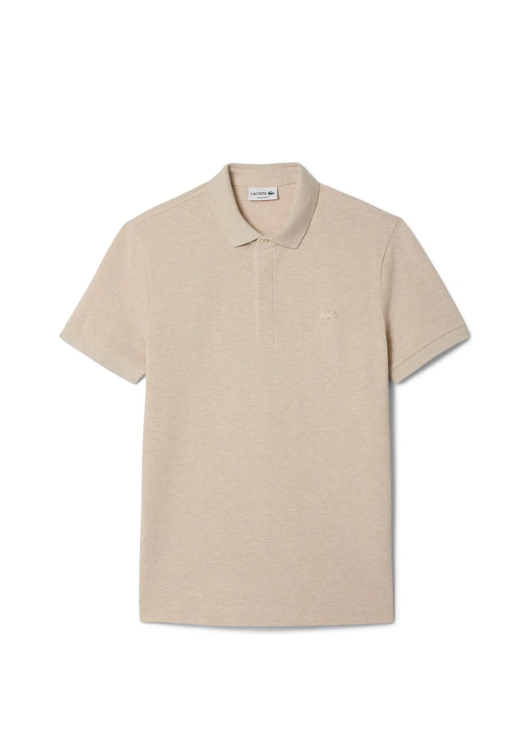 Поло Lacoste Paris Regular Fit, серый — фото 4