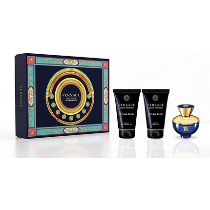 

Versace Dylan Blue Pour Femme EDP, лосьон для тела и набор с гелем для душа, Черный, Versace Dylan Blue Pour Femme EDP, лосьон для тела и набор с гелем для душа