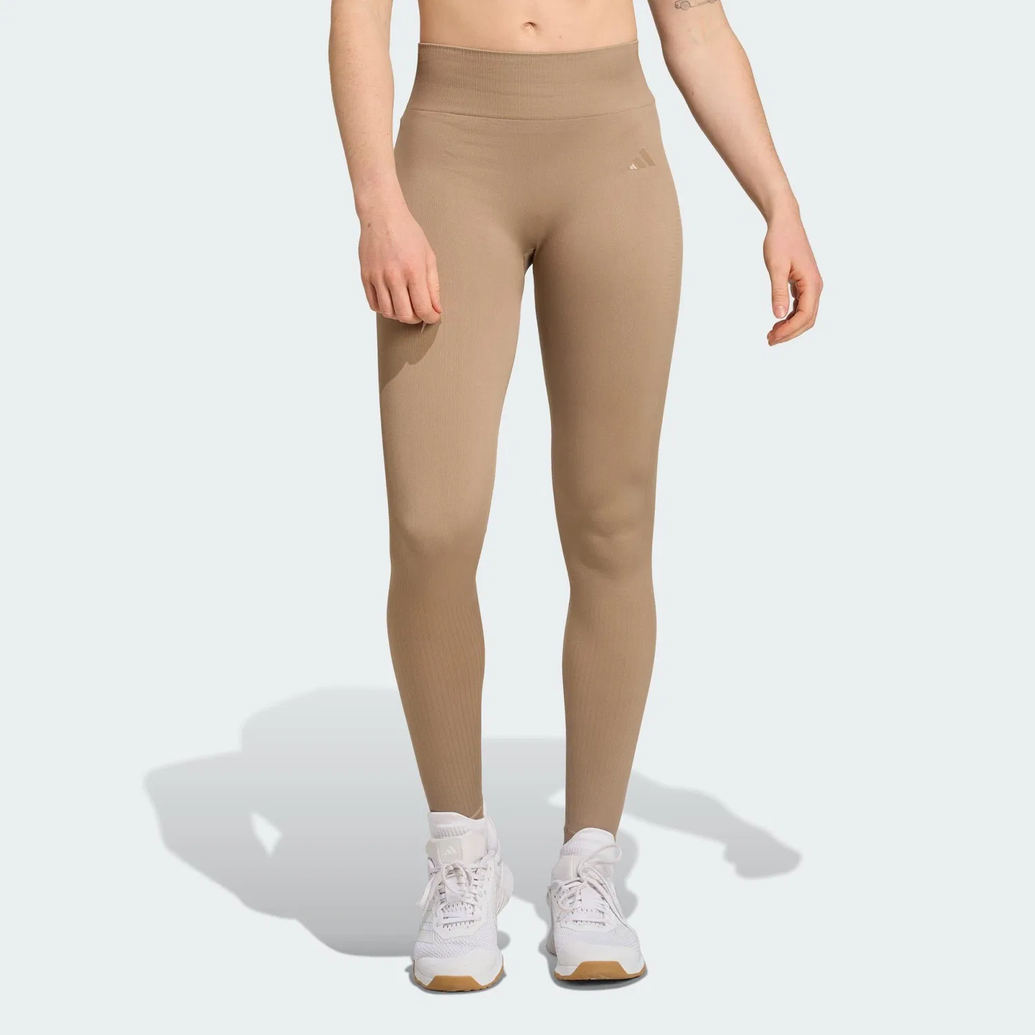 Женские леггинсы бесшовные Workout Essentials Leggings Adidas, Braun