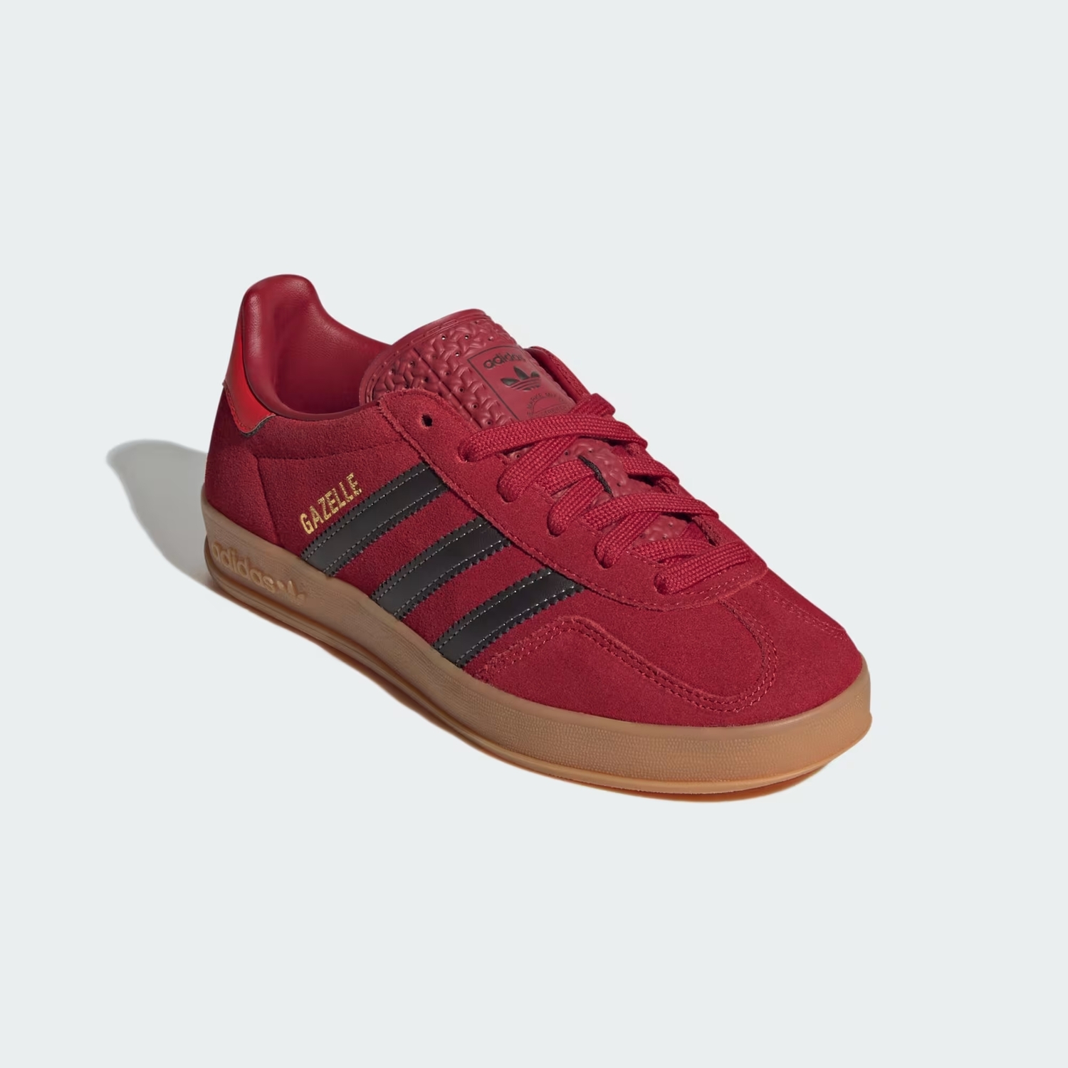 Кроссовки Adidas Gazelle Indoor IH6448, красный — фото 4