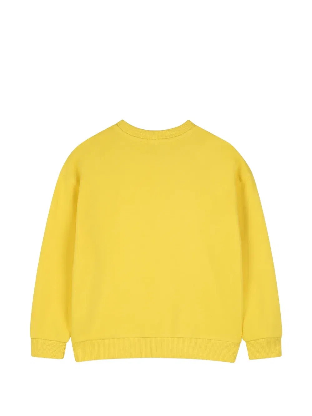 Свитер с искусственным жемчугом и принтом Marc Jacobs Kids, желтый — фото 2