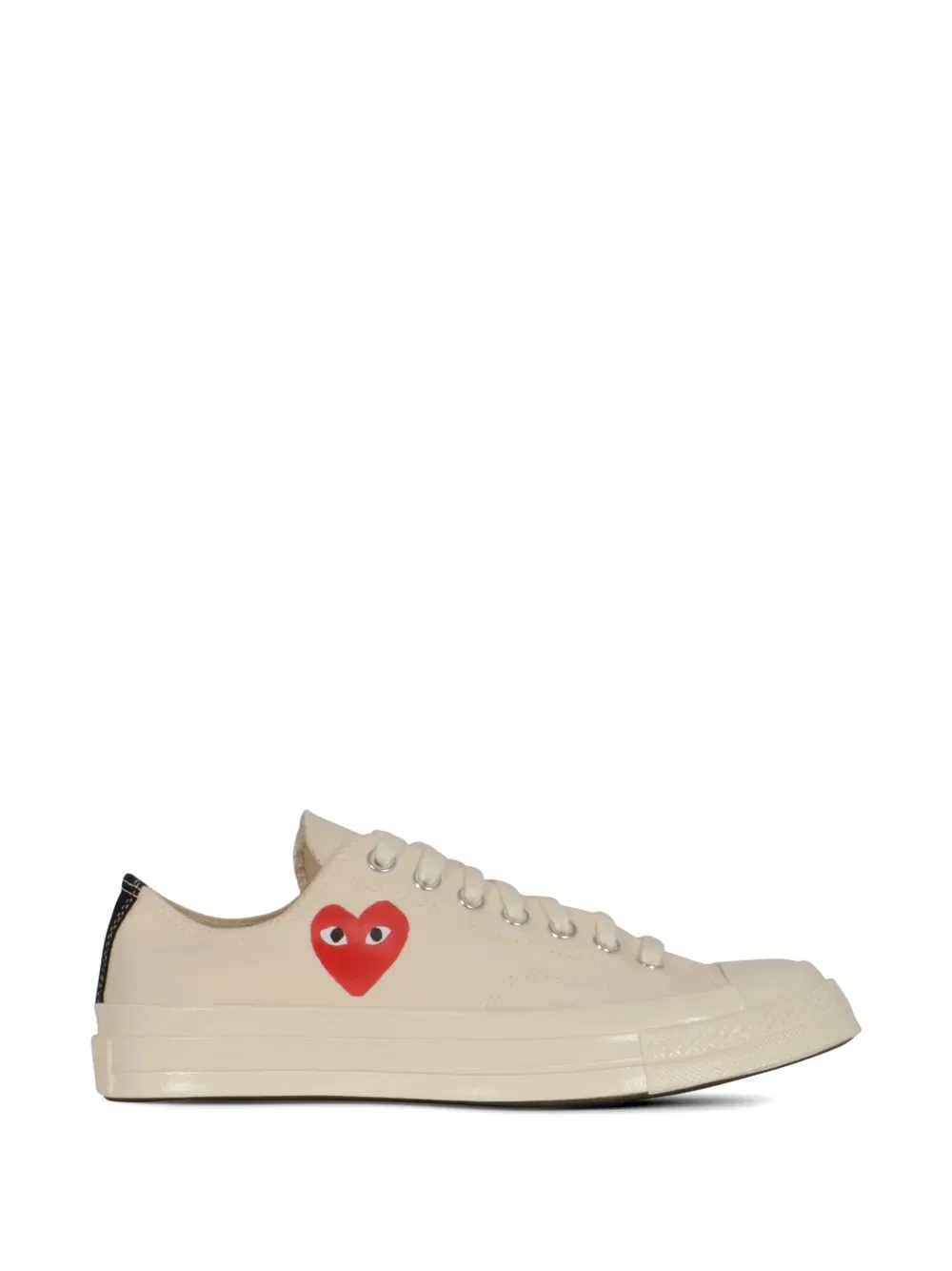 Кроссовки Heart Chuck 70 из коллаборации с Converse Comme Des Garcons Play, нейтральный
