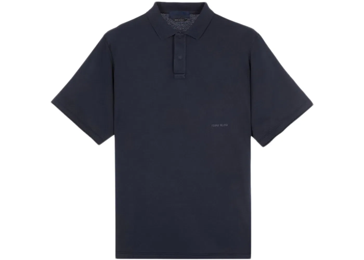 Мужское поло Stone Island Ghost, Navy Blue