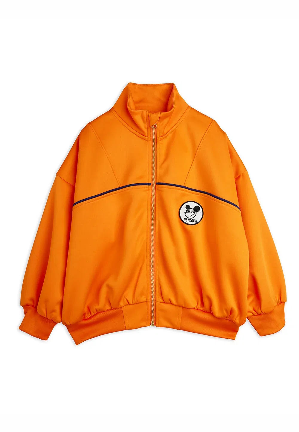 Спортивная куртка унисекс с нашивкой Ritzratz - тренировочная куртка Mini Rodini, Orange