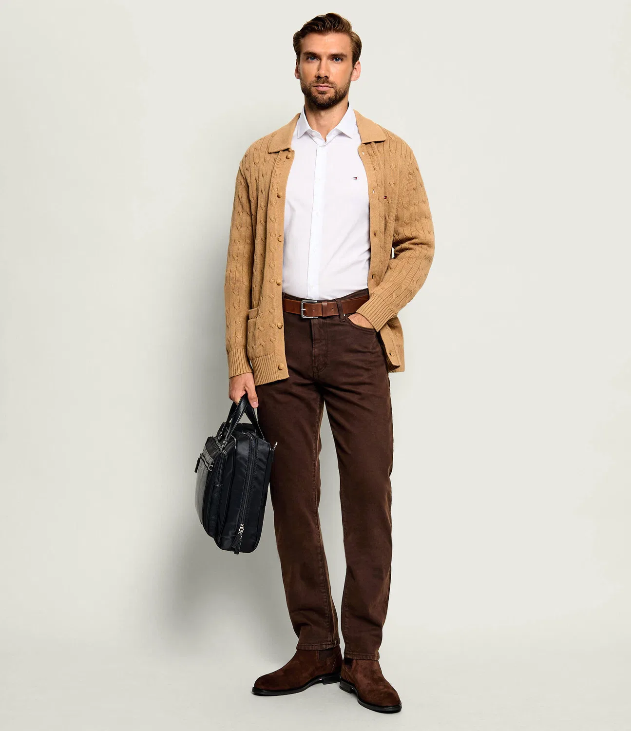 Джинсы Slim Fit Denton Tommy Hilfiger, Marrone — фото 2