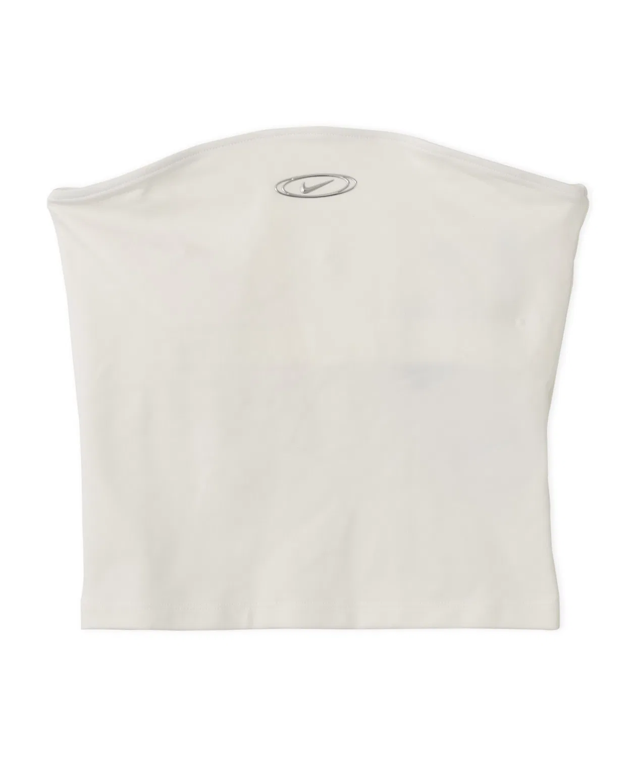 Женский топ без рукавов NIKE AS W NK STREET GFX TUBE TOP, Белый