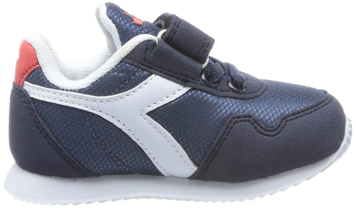 Детские кроссовки для мальчиков с липучкой Simple Run Td Diadora, Ensign Blue — фото 4
