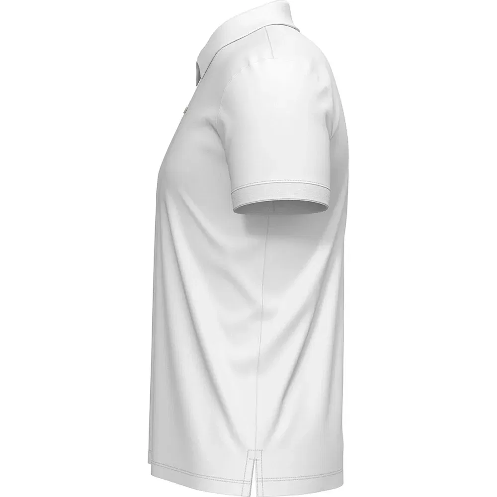 Поло Calvin Klein Slim Fit с коротким рукавом, белый — фото 3