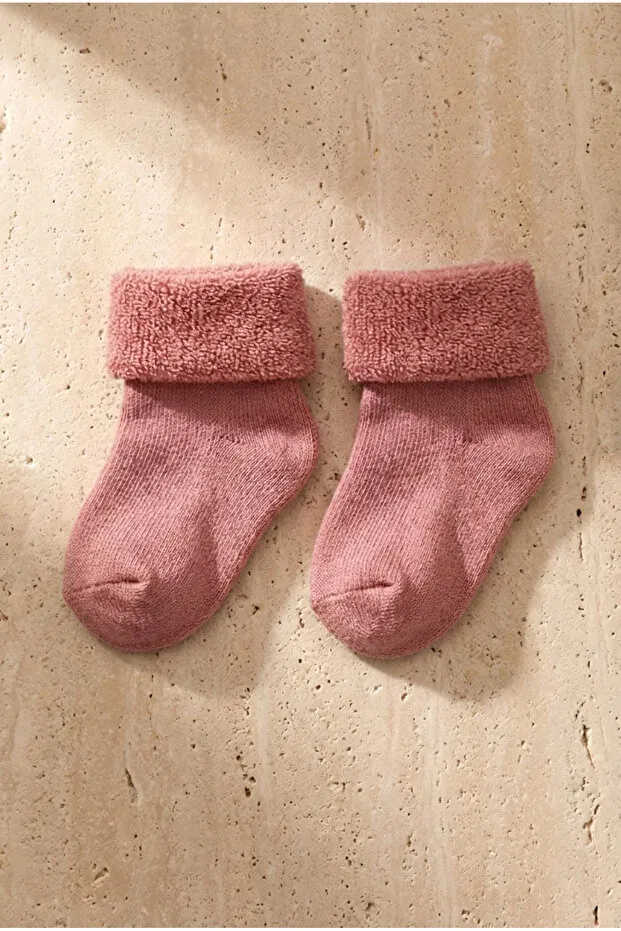 Детские носки для девочек махровые комплект 4 шт Katia&Bony, Pink — фото 2