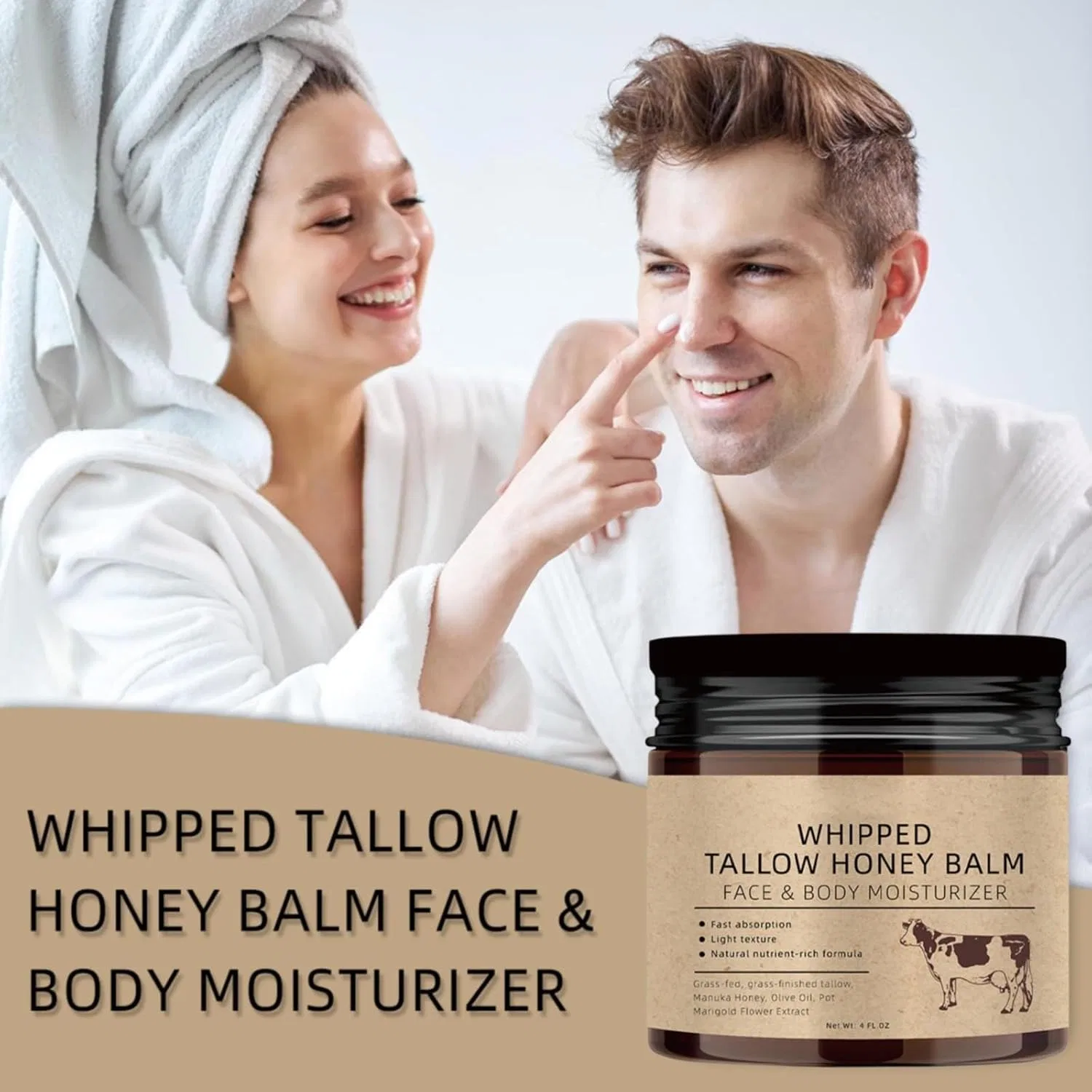 Лосьон для тела Butter Moisturising, FGUUTYM, 340 г, Khaki — фото 3