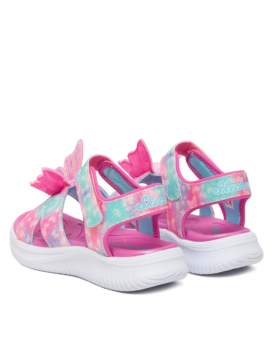 Сандалии для девочки Jumpsters Sandal Butterfly Brites Skechers, розовый — фото 3