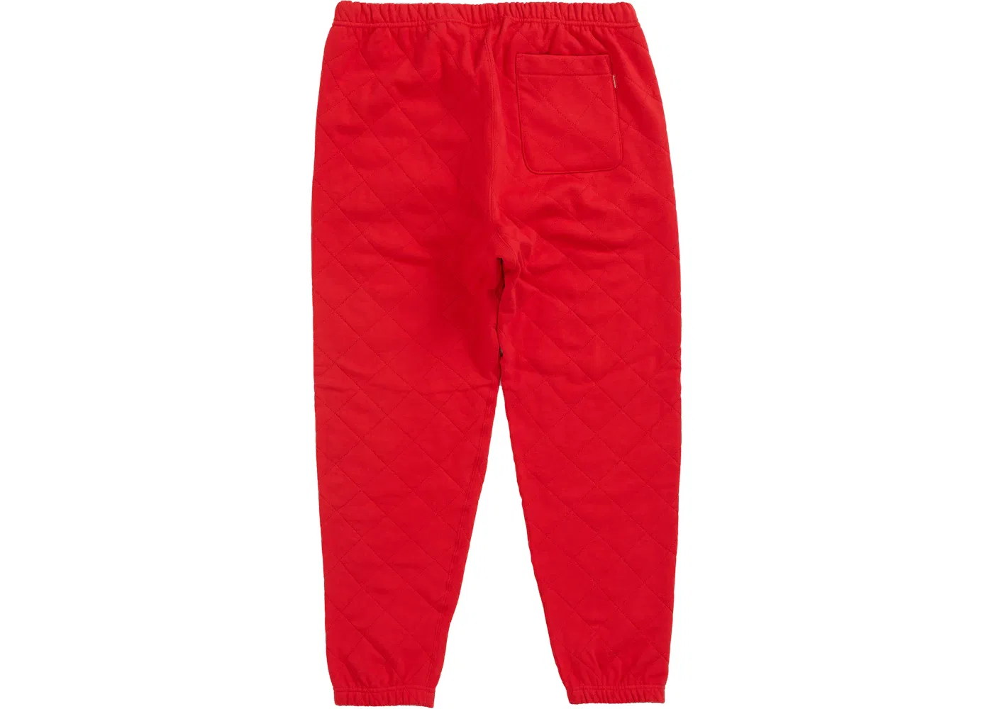 Детские спортивные штаны с квилтингом Sweatpant Supreme, Red — фото 2