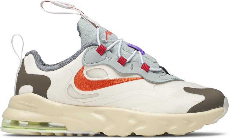 

Кроссовки Nike Travis Scott x Air Max 270 React ENG TD 'Cactus Trails', кремовый