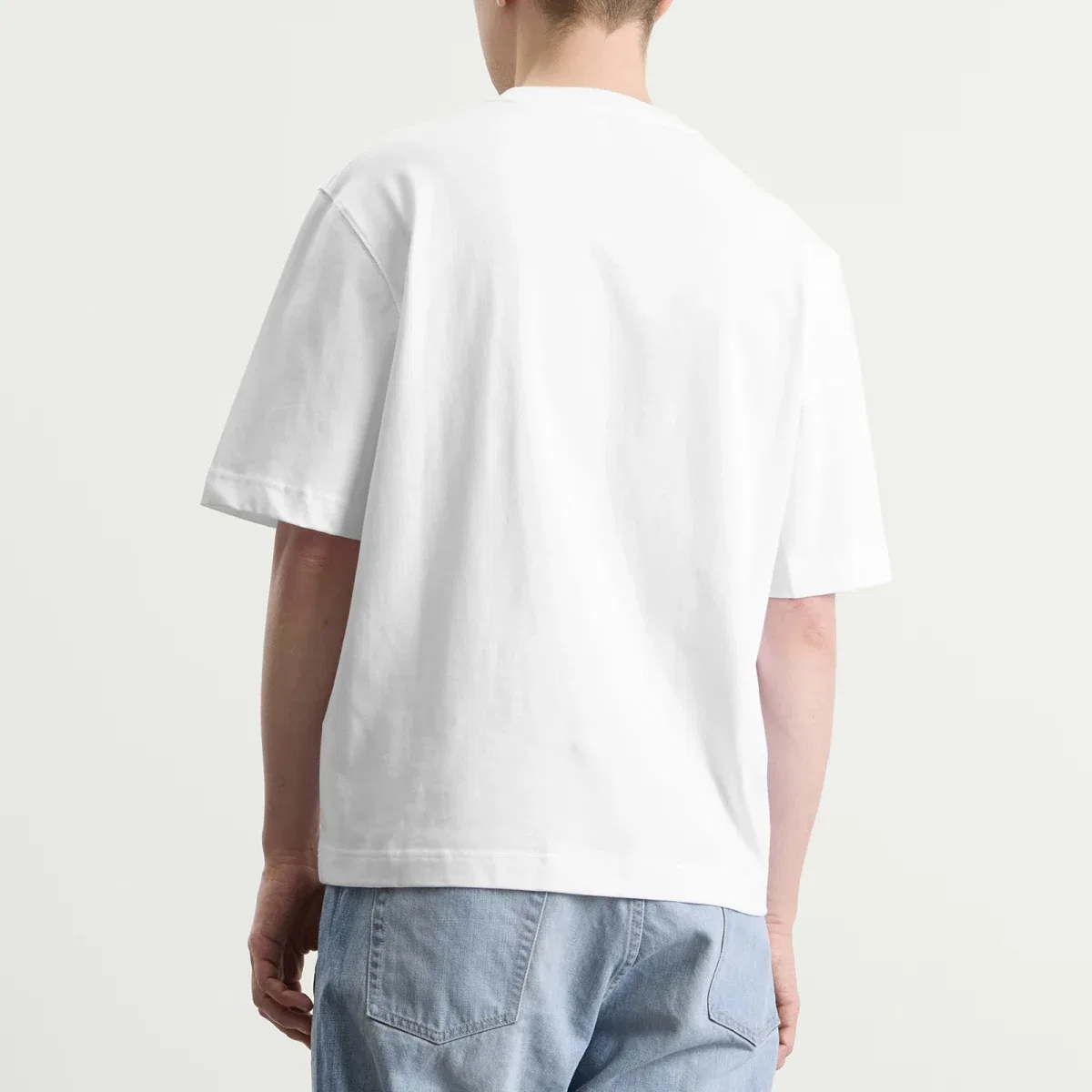 Футболка с принтом Post it je t'aime t-shirt Ami Paris, Blanc — фото 3