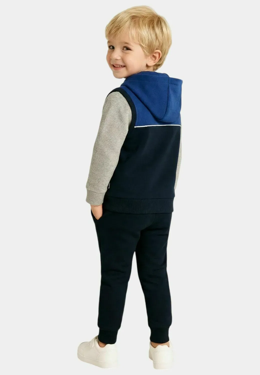 Ensemble imprimé en - жилет Ellesse, Marine — фото 2