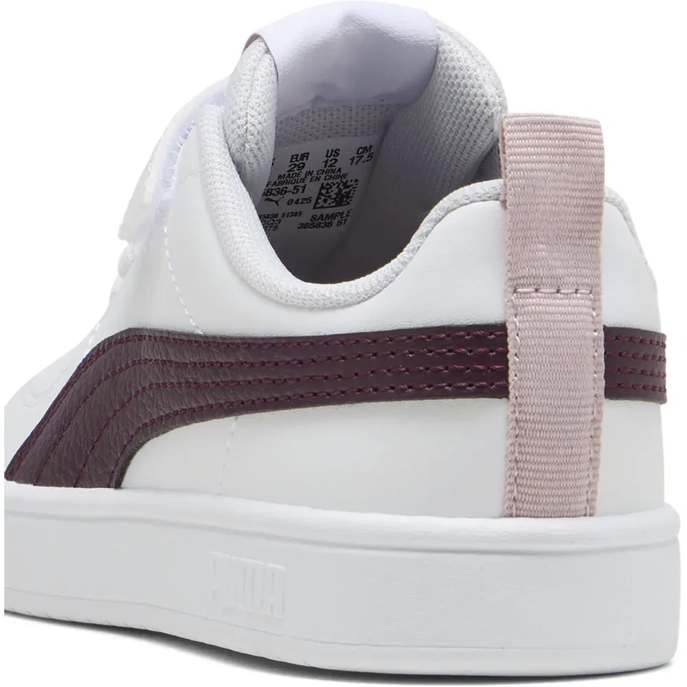 Детские кроссовки для девочек Rickie AC+ Puma, White — фото 4