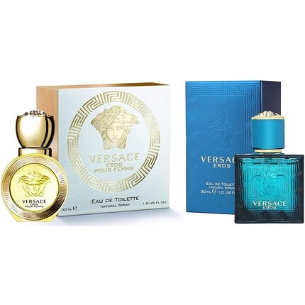

Мужская парфюмерная вода Versace Eros Eau De Toilette Natural Spray Gift Set For Women 30ml