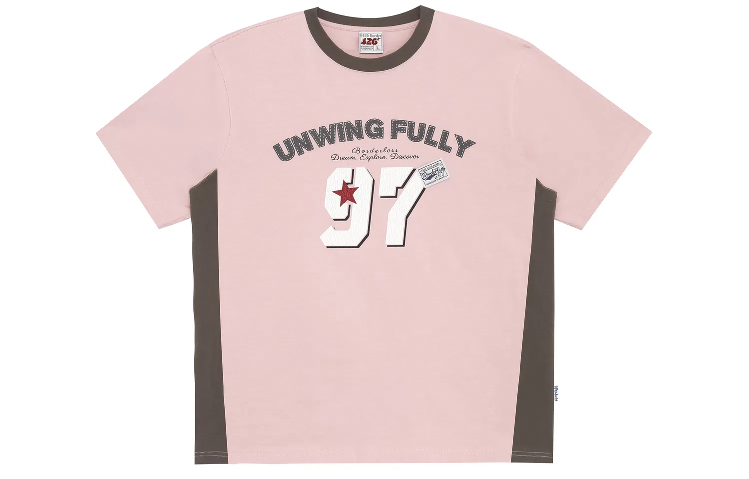 Детская футболка с круглым вырезом F426, Pink