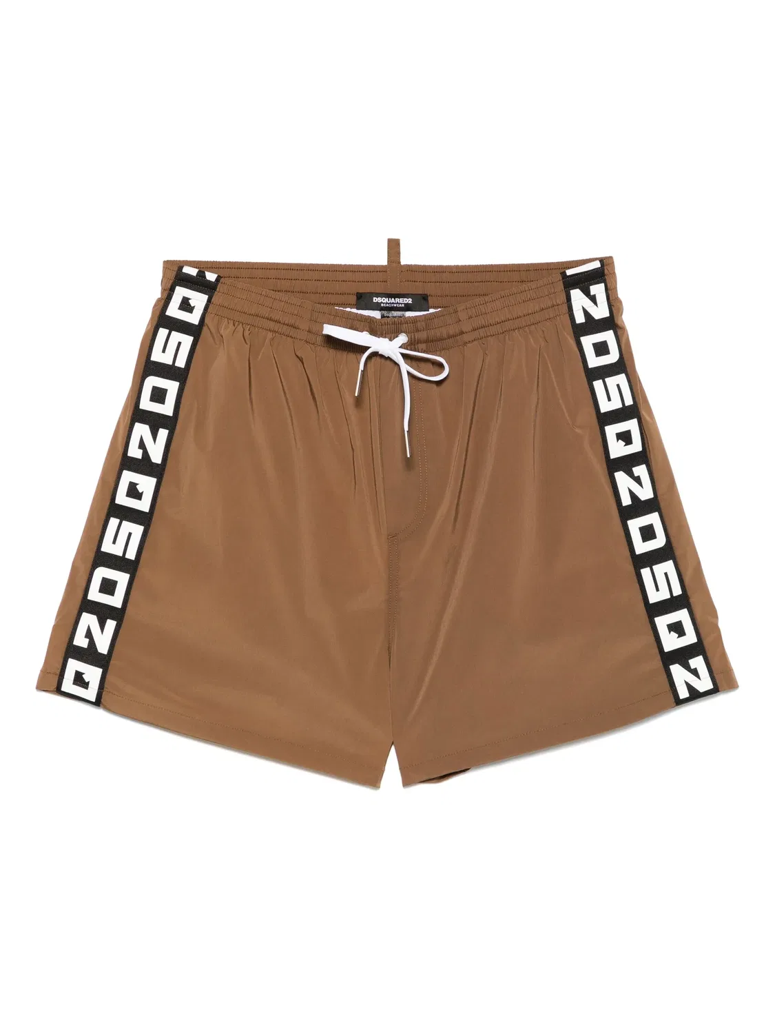 Шорты для плавания Boxer Midi DSQUARED2, коричневый