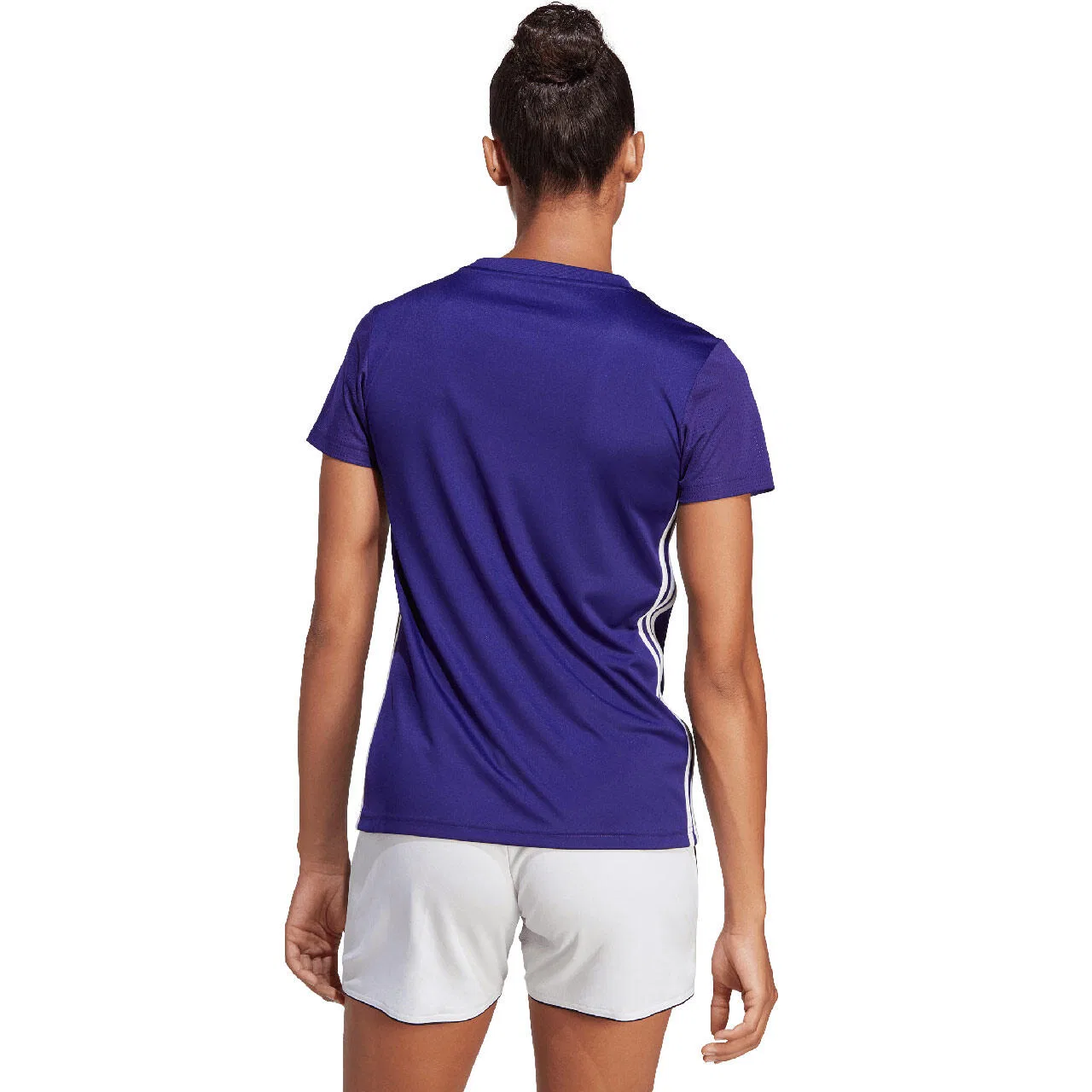 Женская футболка с сетчатыми рукавами Tabela 23 Adidas, Konigliches Lila Weiss Violett — фото 4