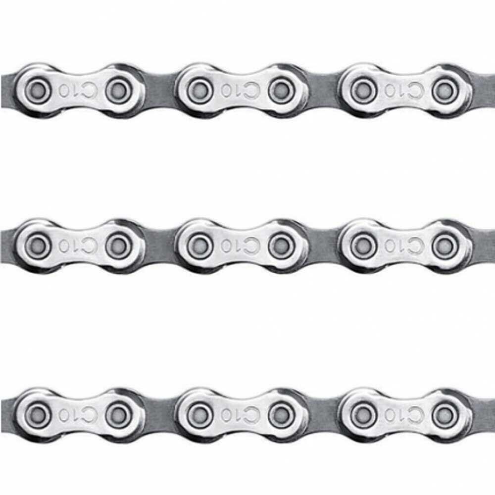 

Цепь veloce 10S 1/2 x 11/128 дюйма сталь серебристая CAMPAGNOLO, серебро