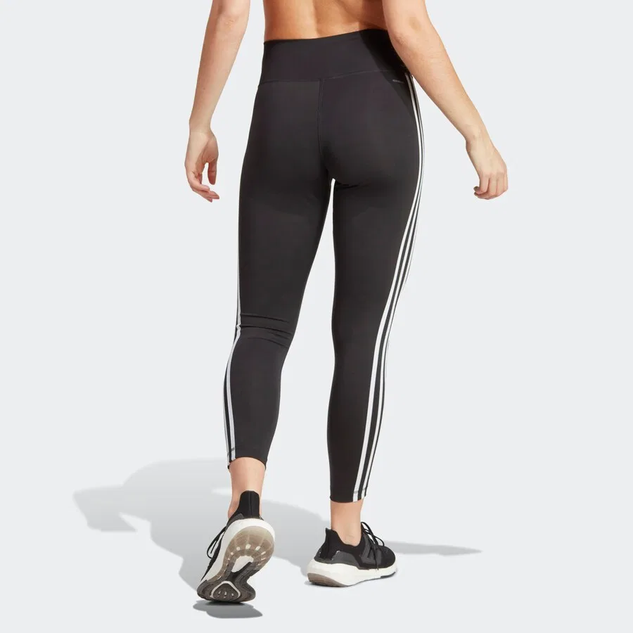 Спортивные брюки-скинни ADIDAS PERFORMANCE 'Train Essentials' черного цвета — фото 3