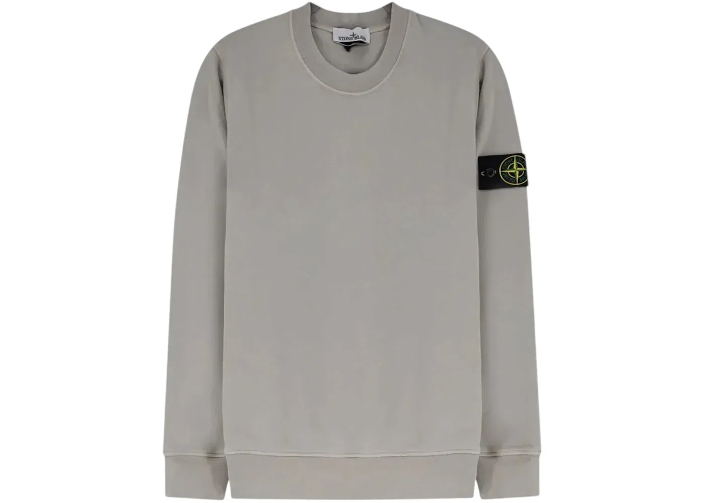 Мужской свитшот с круглым вырезом Stone Island, Pearl Grey