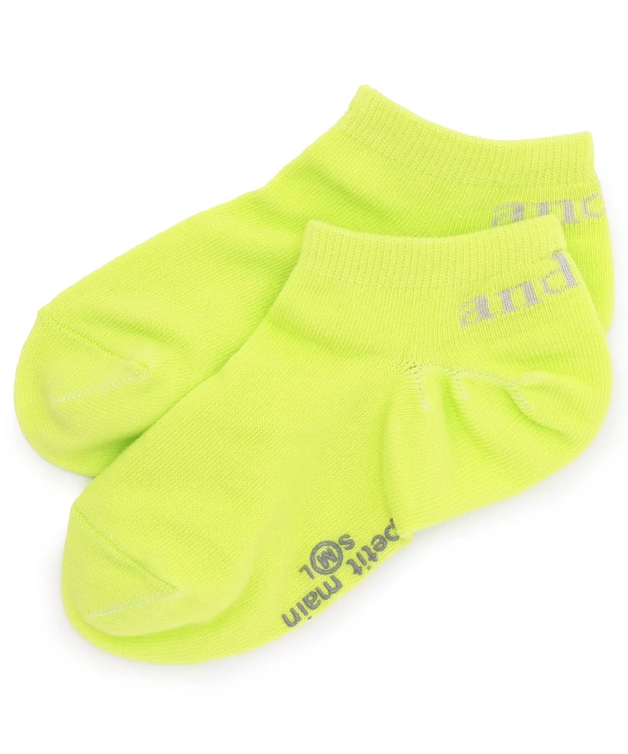 Детские носки с принтом 1分丈 and D. petit main, Yellow