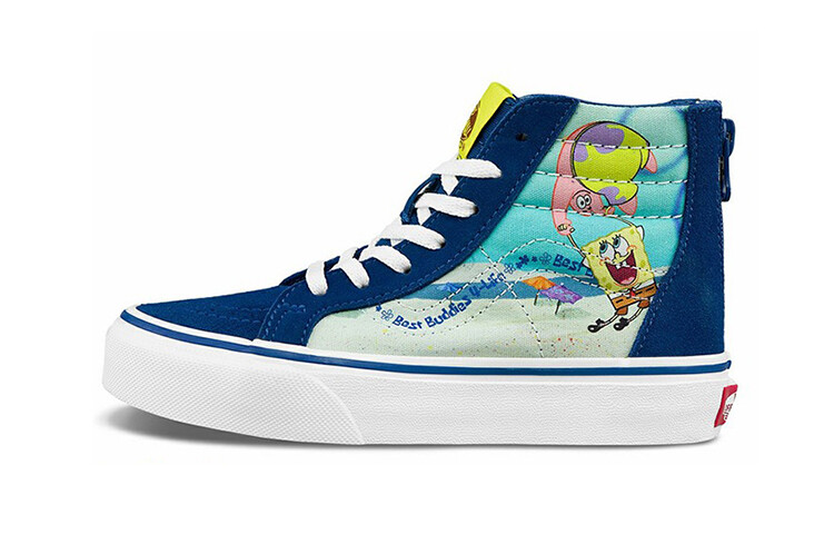 

Кроссовки Vans Sk8 SpongeBob SquarePants X -Hi Zip Kids 'Best Buddies 4 Life'