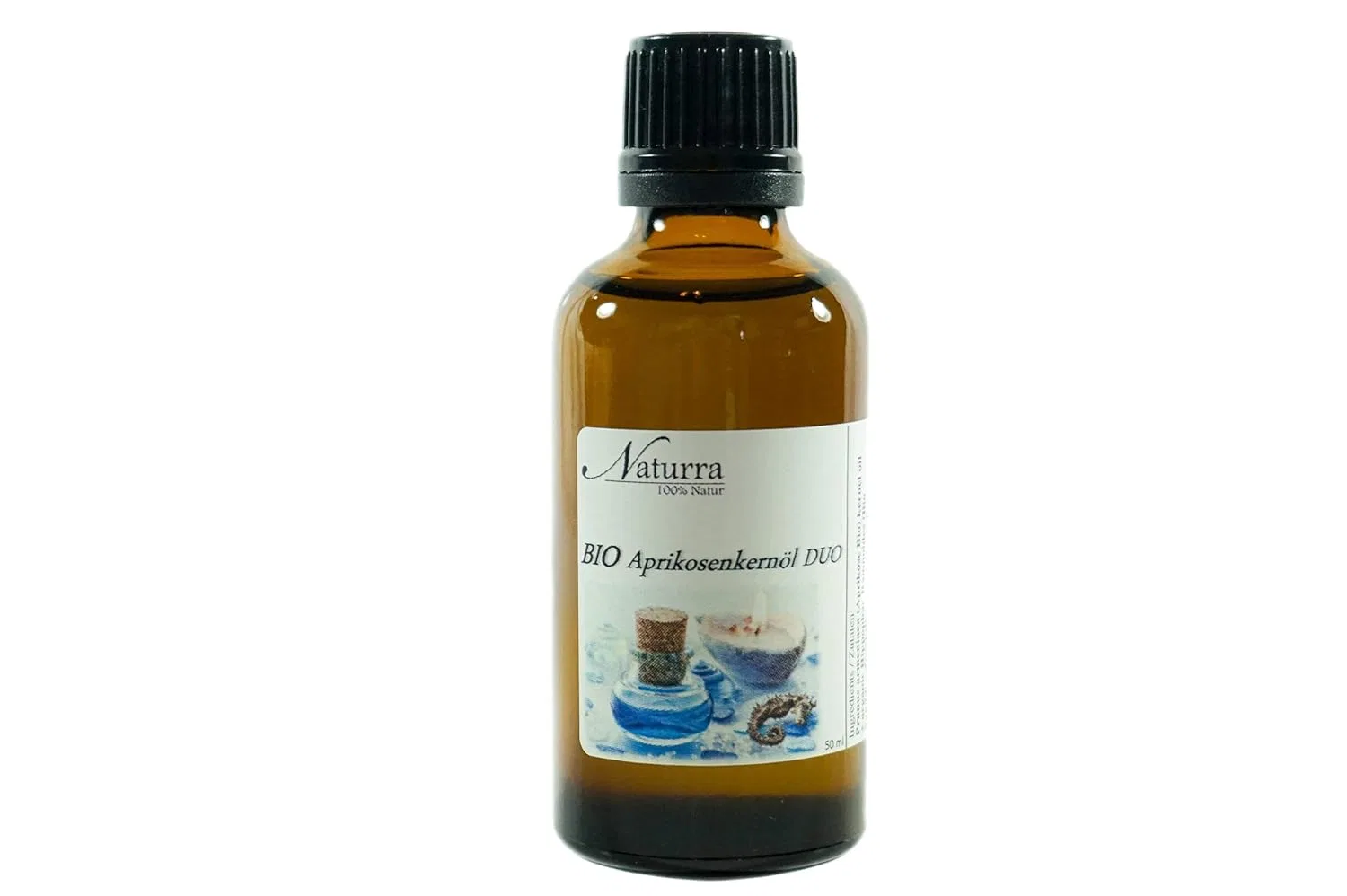 Масло для тела Organic Apricot Kernel Oil Duo Naturra, 50 мл, с Organic Wild Rose Oil