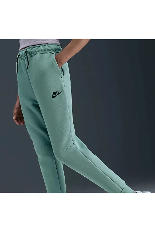 Детские спортивные джоггеры для девочек из флиса Nike, Green — фото 2