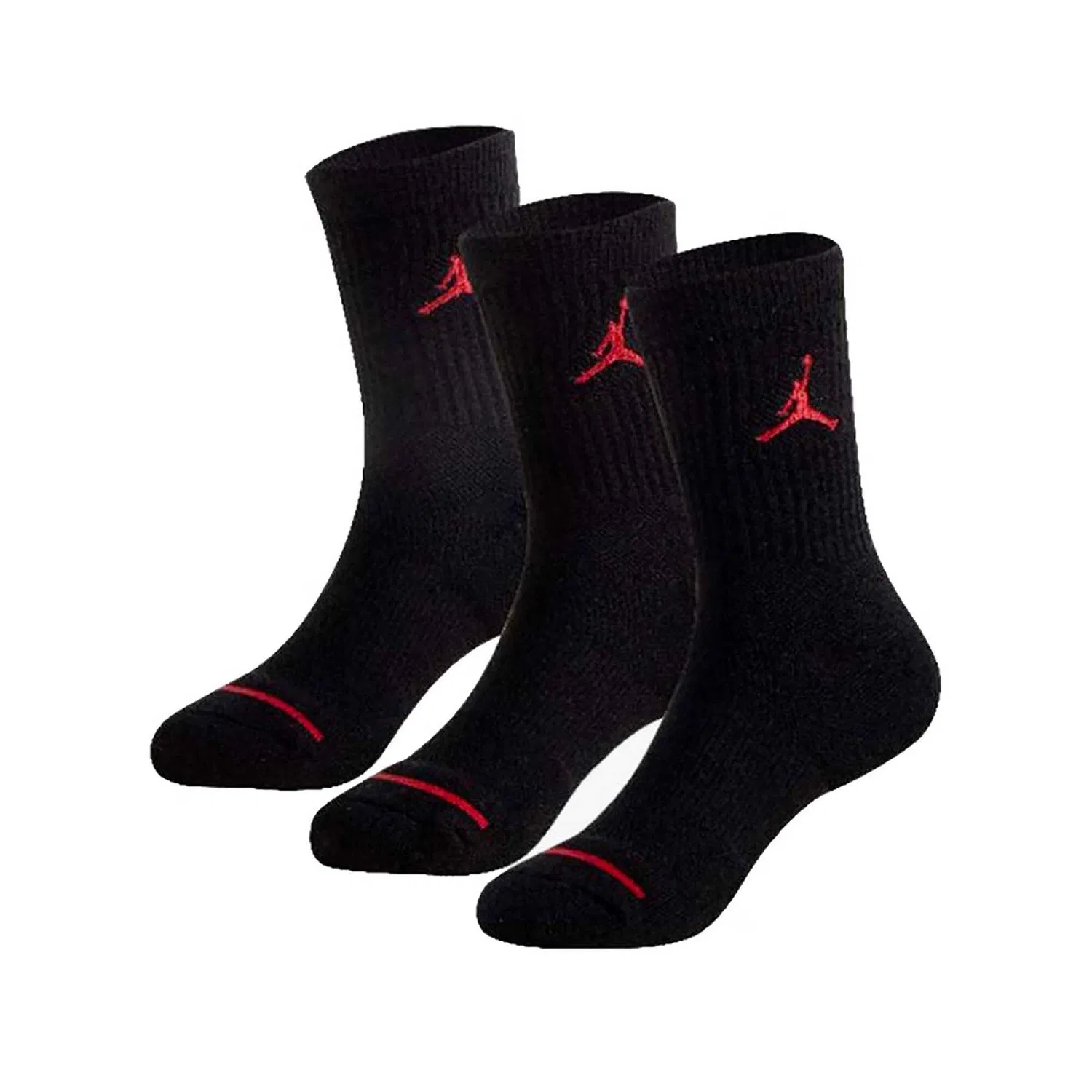 Детские носки с принтом Jordan Jumpman Crew 023 Jordan, Schwarz