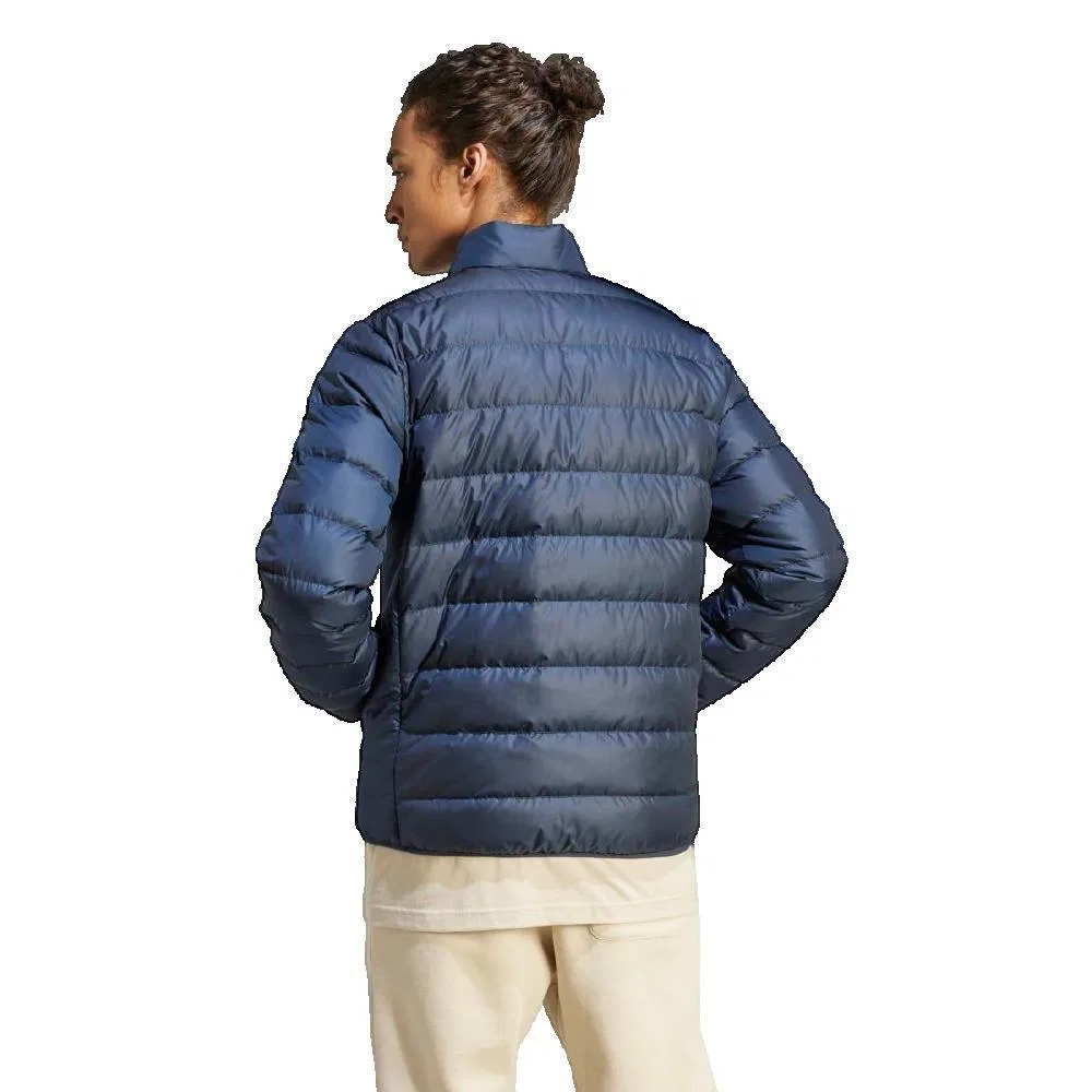 Мужская утепленная куртка Essential Light Down Jacket Adidas, Darkblue — фото 2