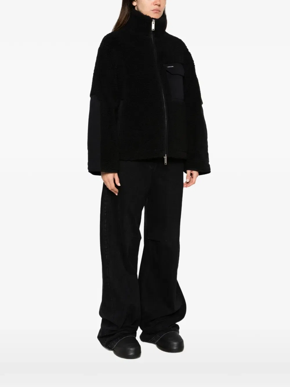 Флисовая куртка на молнии Soren Canada Goose, черный — фото 3