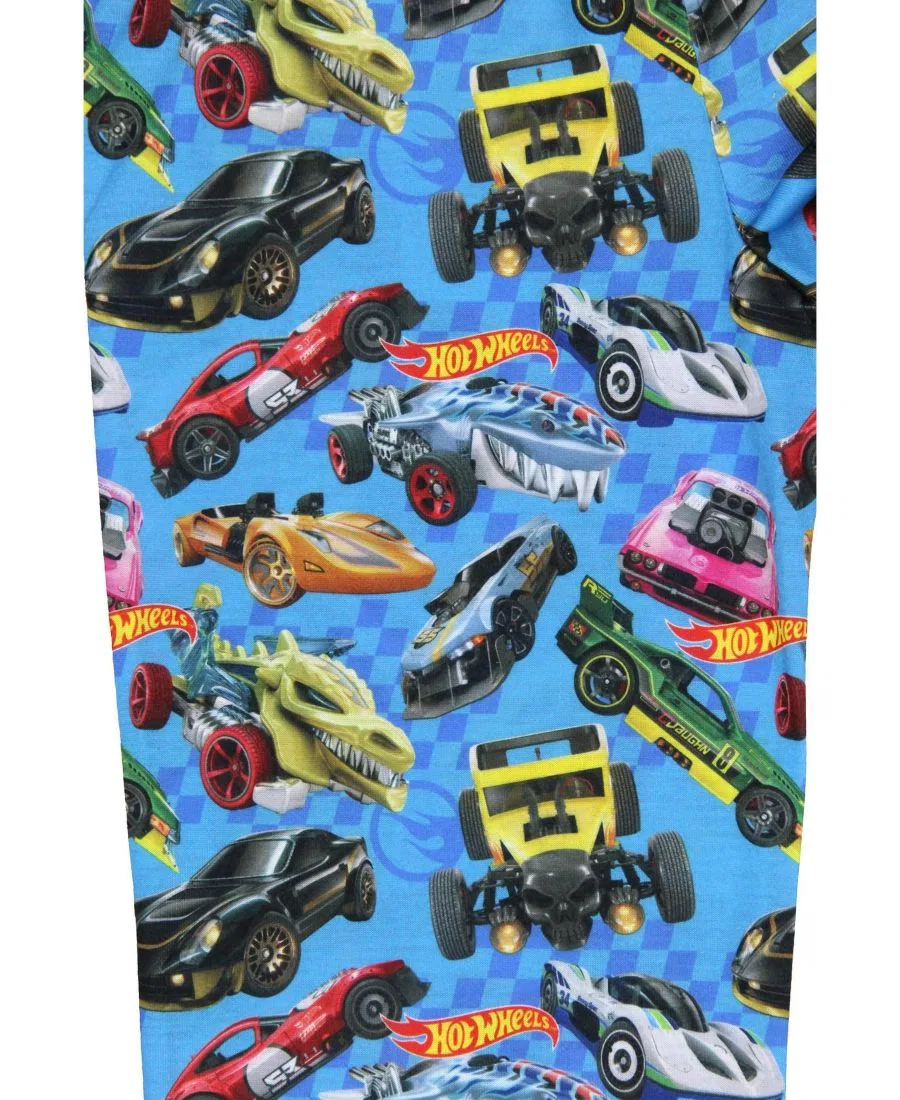Пижамные штаны Hot Wheels с принтом Bone Shaker Sharkruiser, Blue — фото 3