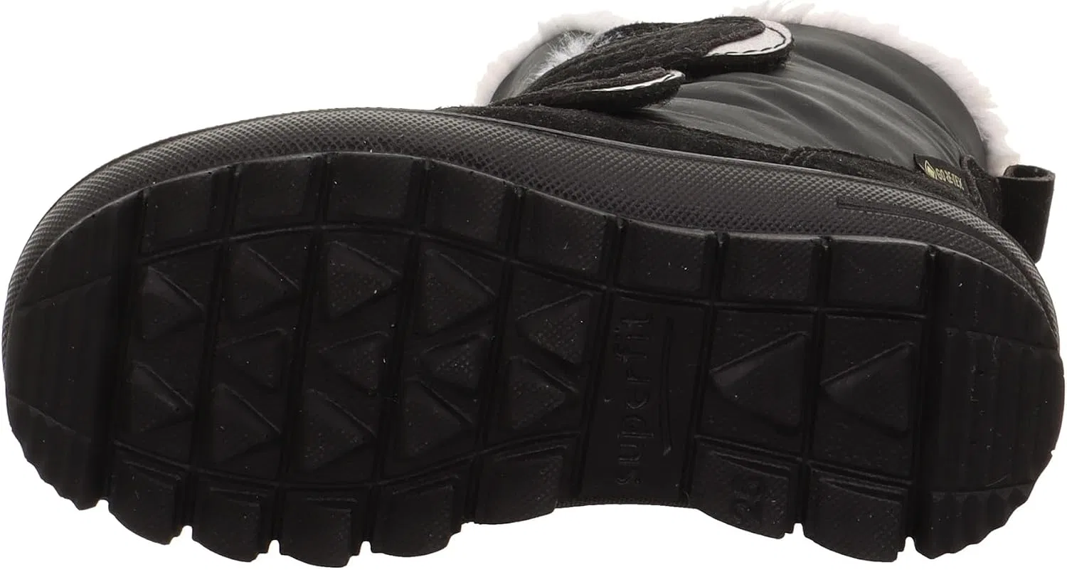 Детские ботинки для девочек Snow Boots Superfit, Black — фото 4