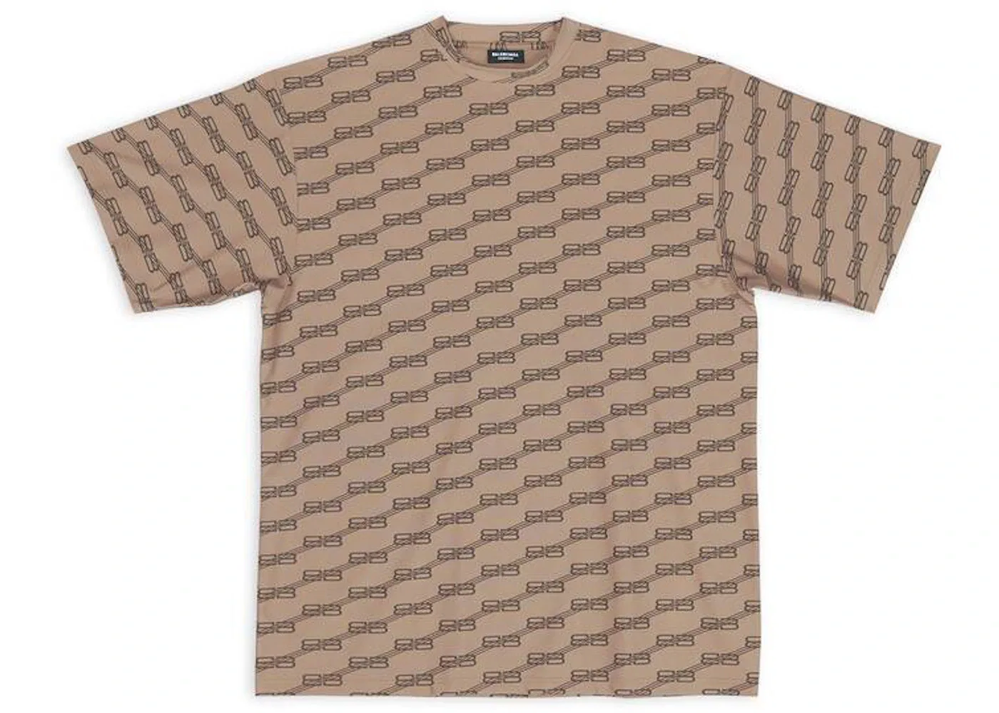 Мужская футболка для плавания с длинным рукавом Balenciaga, Beige