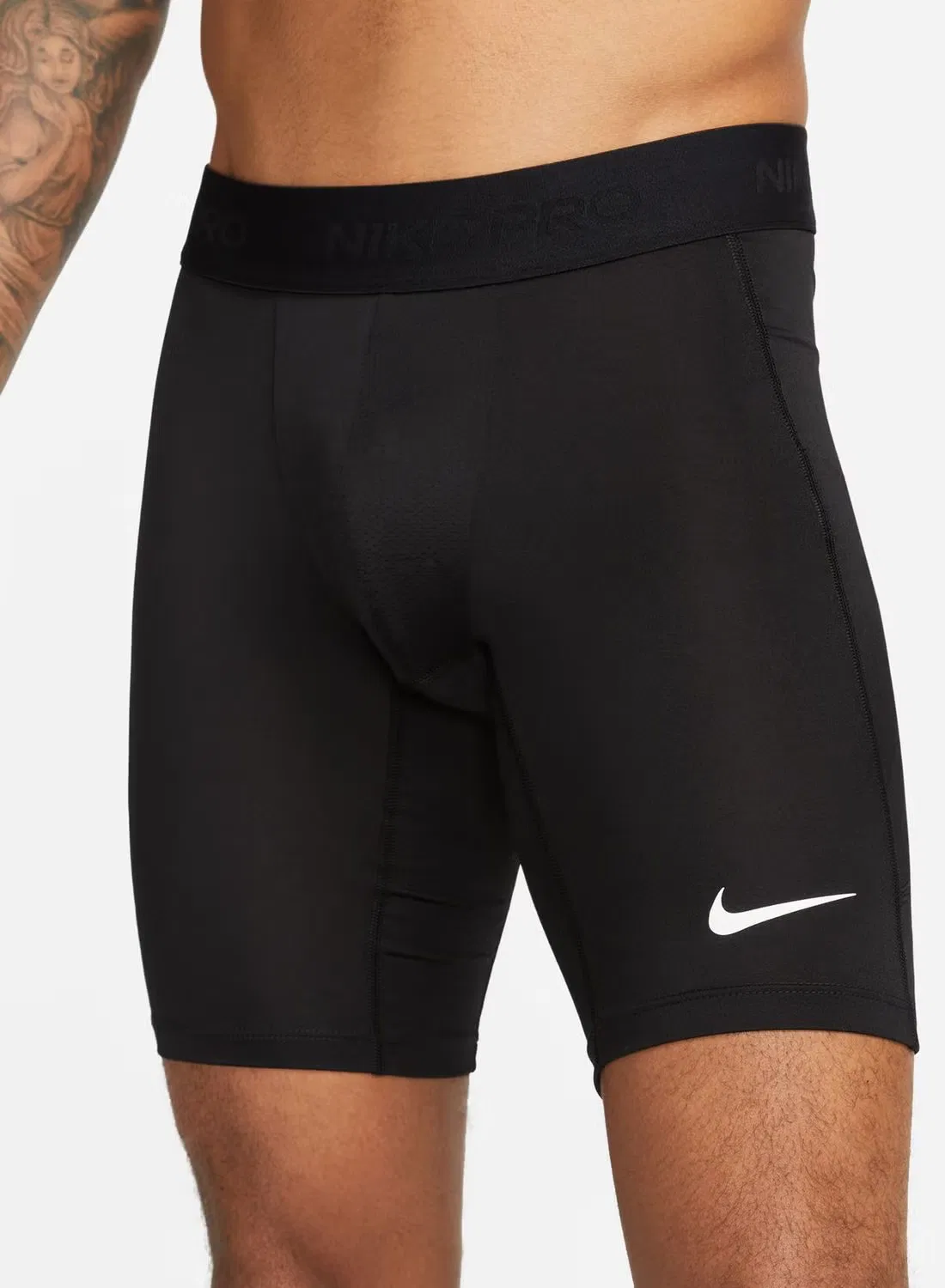 Шорты спортивные с длиной 9 дюймов Nike, черный — фото 3