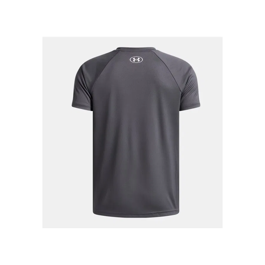 Детская футболка с коротким рукавом и принтом Split Wordmark Under Armour, Черный — фото 2