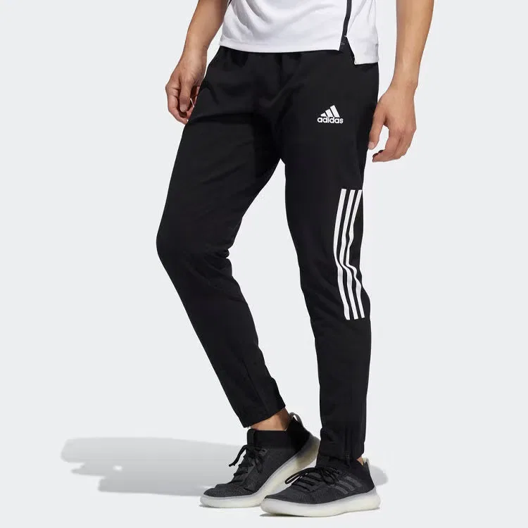 Штаны спортивные с боковыми полосками Plyr 3s Adidas, черный