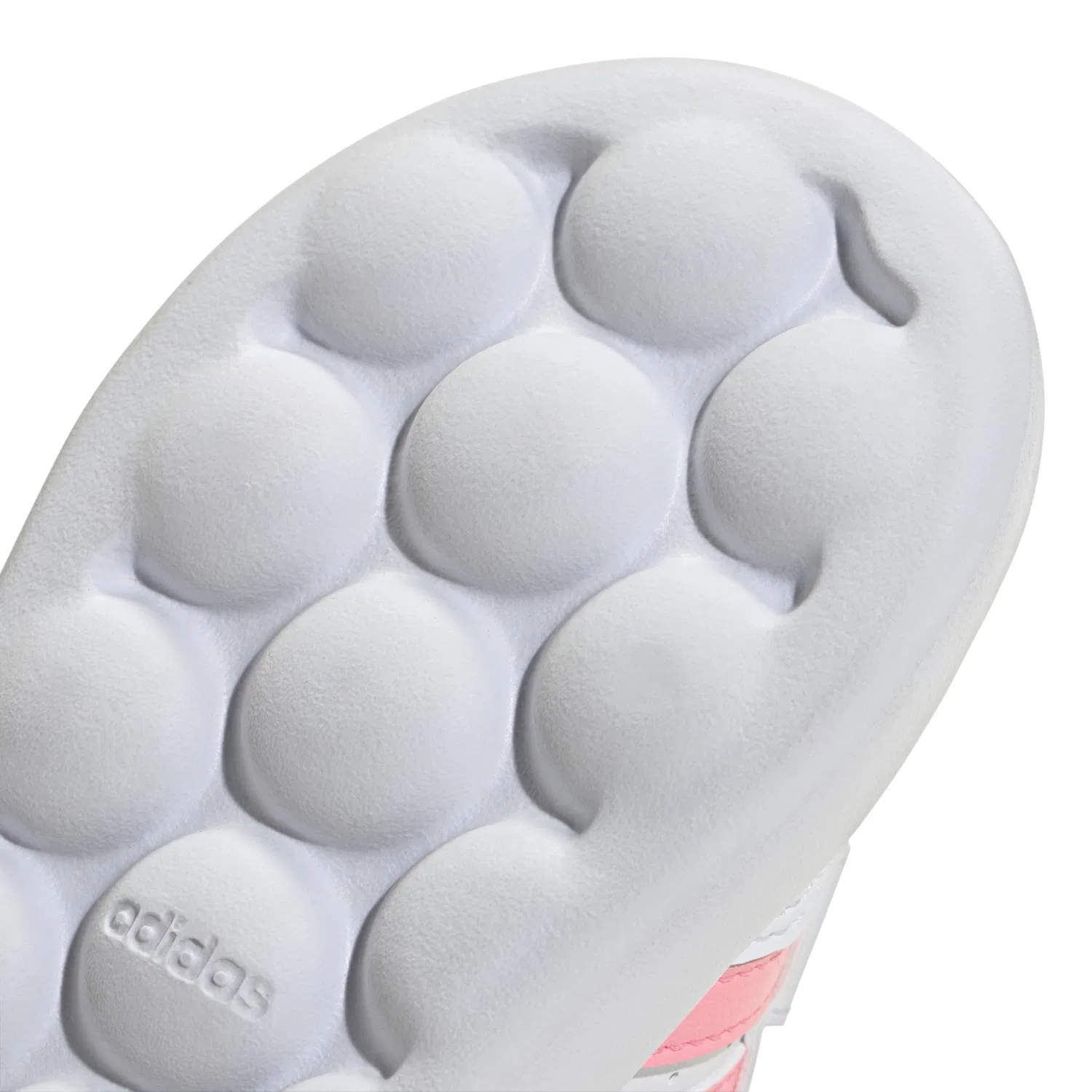 Детские кроссовки для мальчиков с липучкой Breaknet 2.0 Adidas, Ftwr White Pure Sulfur Beam Pink — фото 4